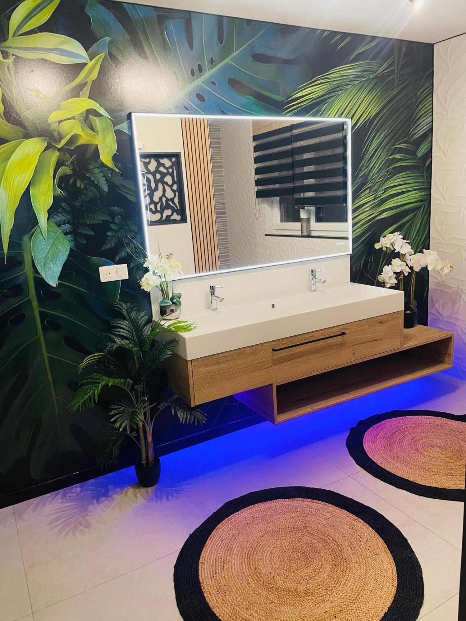 Maison Gite Chez Nounou Sauna Jacuzzi Jardin Arbore Etting Exterior foto